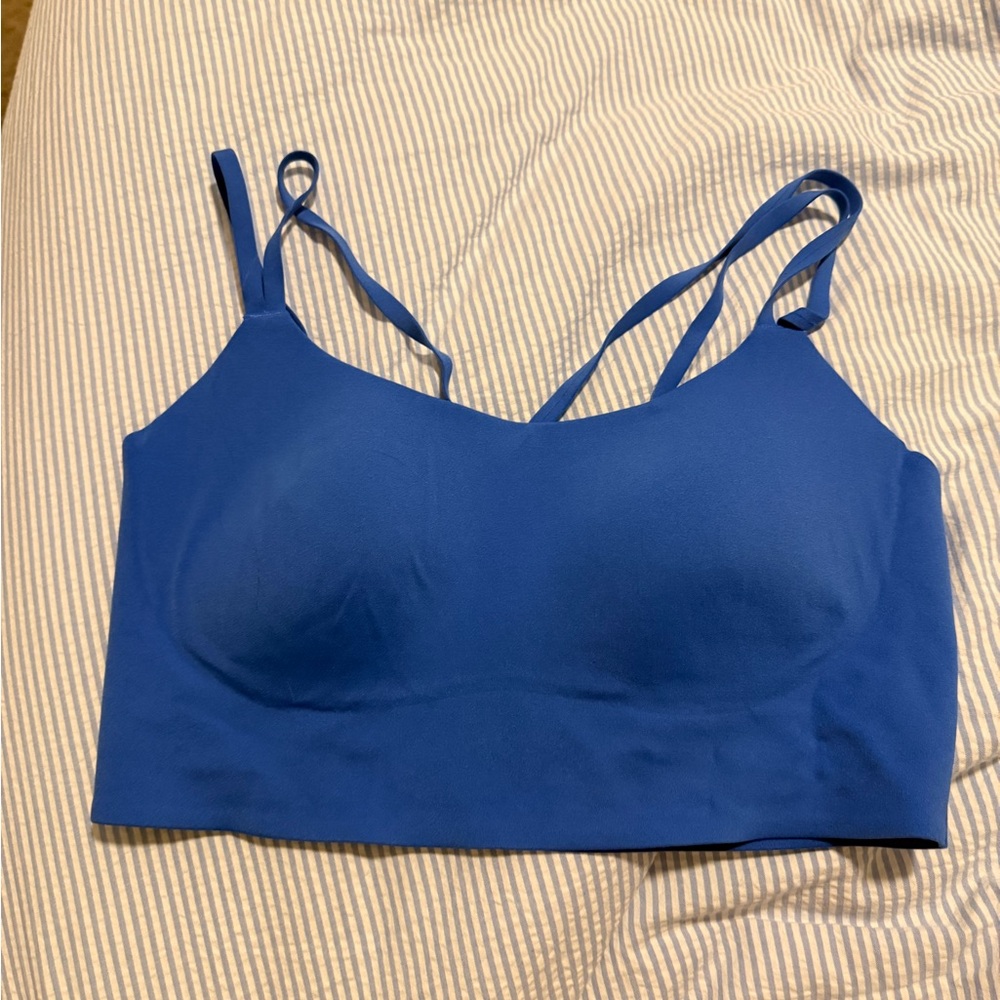 aerie Cobalt Blue Seamless Adjustable-Strap Tank Bralette